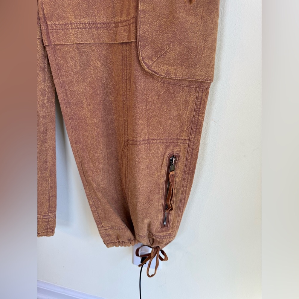 Oli & Hali Rust Orange Cargo Pants *NEW WITHOUT TAGS* - Picture 9 of 15